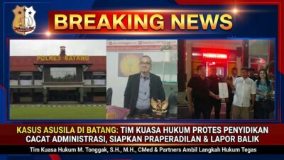 Kasus Dugaan Asusila di Batang: Dinilai Cacat Administrasi, Tim Kuasa Hukum Siapkan Praperadilan dan Lapor Balik