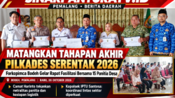 Matangkan Tahapan Akhir Pilkades Serentak 2026, Forkopimca Bodeh Gelar Rapat Fasilitasi Bersama 15 Panitia Desa